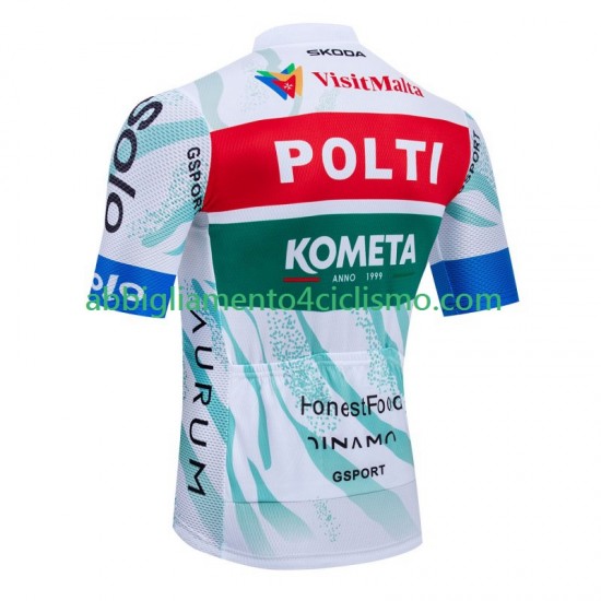 Uomo Maglia Ciclismo Maniche Corte Polti Kometa 2024