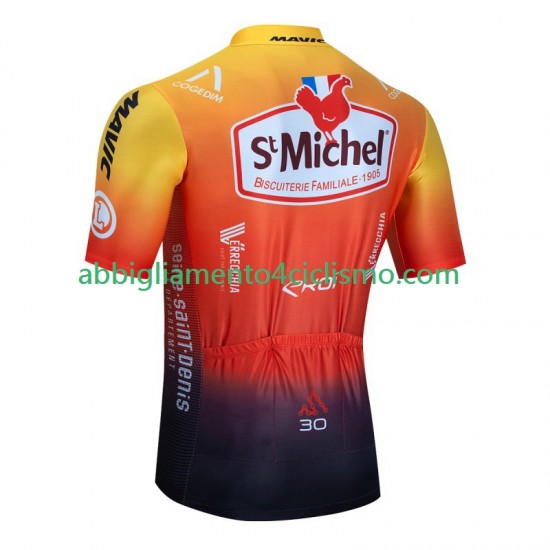 Uomo Maglia Ciclismo Maniche Corte Saint Michel Auber 93 2023