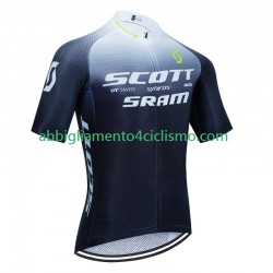 Uomo Maglia Ciclismo Maniche Corte Scott Sram 2023