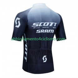 Uomo Maglia Ciclismo Maniche Corte Scott Sram 2023