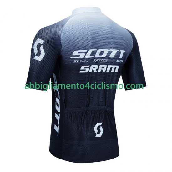 Uomo Maglia Ciclismo Maniche Corte Scott Sram 2023