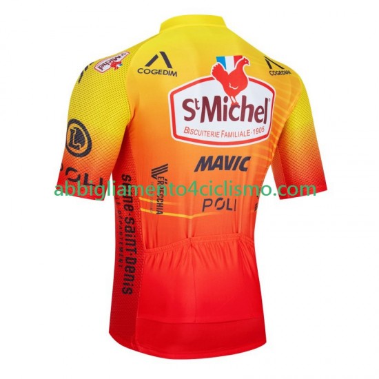 Uomo Maglia Ciclismo Maniche Corte St Michel Auber 93 Mavic 2024