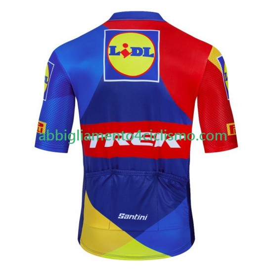 Uomo Maglia Ciclismo Maniche Corte Trek Lidl 2024