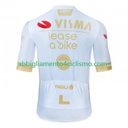 Uomo Maglia Ciclismo Maniche Corte Visma Lease A Bike 2024 N002