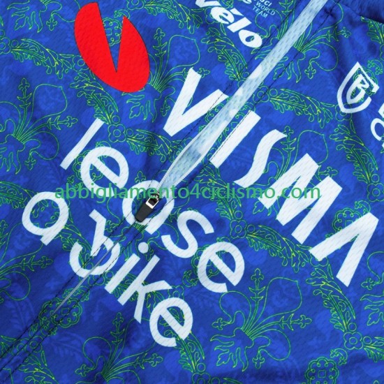 Uomo Maglia Ciclismo Maniche Corte Visma Lease A Bike Tdf 2024