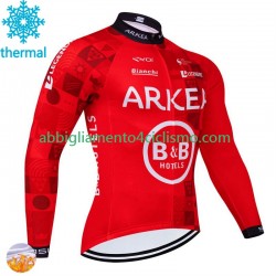 Uomo Maglia Invernale Ciclismo Arkea Bb Hotels Excalibur 2024