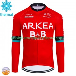 Uomo Maglia Invernale Ciclismo Arkea Bb Hotels 2024