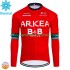 Uomo Maglia Invernale Ciclismo Arkea Bb Hotels 2024