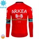 Uomo Maglia Invernale Ciclismo Arkea Bb Hotels 2024