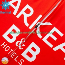 Uomo Maglia Invernale Ciclismo Arkea Bb Hotels 2024