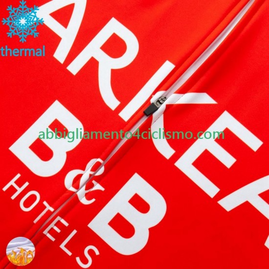 Uomo Maglia Invernale Ciclismo Arkea Bb Hotels 2024
