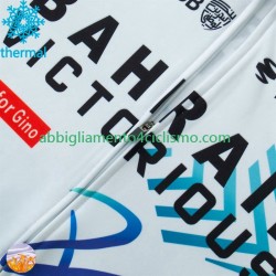 Uomo Maglia Invernale Ciclismo Bahrain Victorious 2024