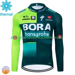 Uomo Maglia Invernale Ciclismo Bora Hansgrohe 2024 N001