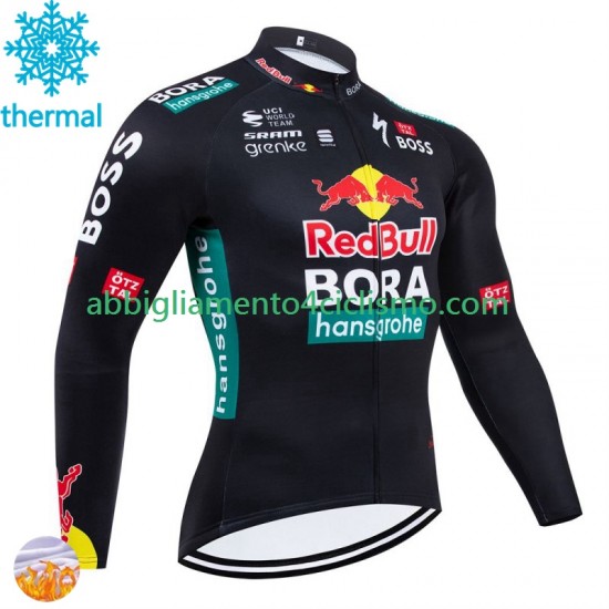 Uomo Maglia Invernale Ciclismo Bora Hansgrohe 2024
