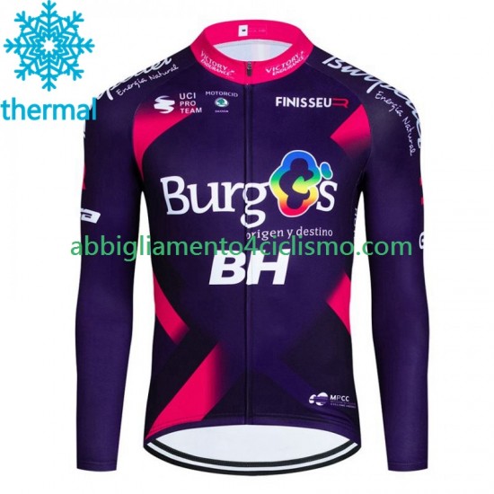 Uomo Maglia Invernale Ciclismo Burgos Bh 2023