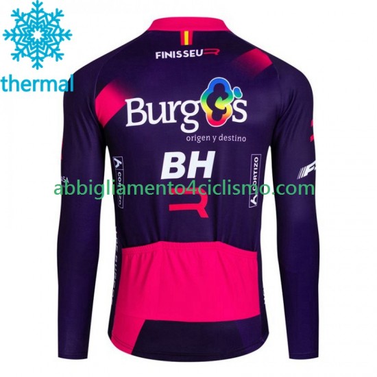 Uomo Maglia Invernale Ciclismo Burgos Bh 2023
