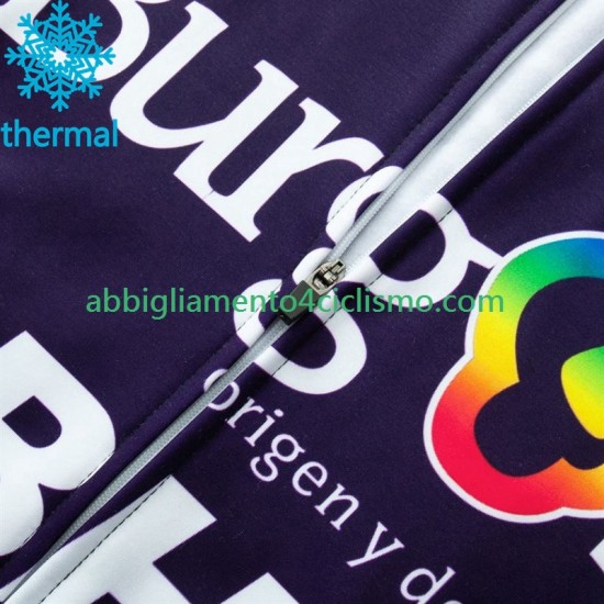 Uomo Maglia Invernale Ciclismo Burgos Bh 2023