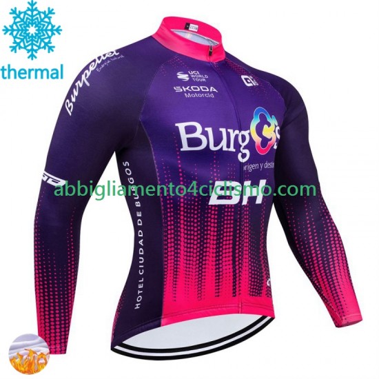 Uomo Maglia Invernale Ciclismo Burgos Bh 2024