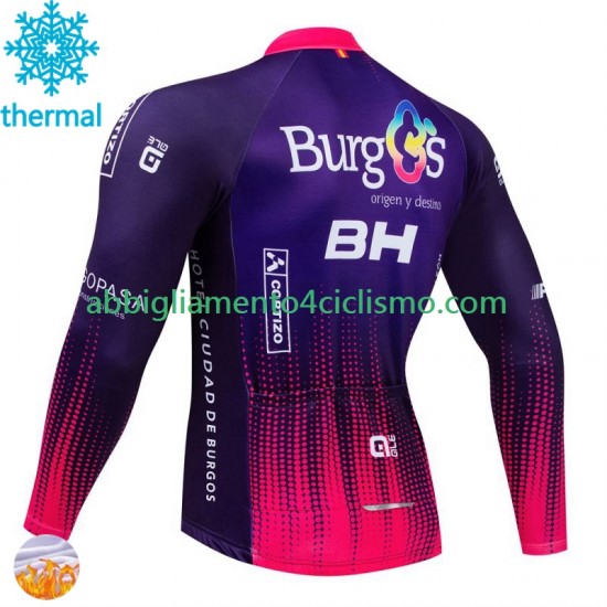 Uomo Maglia Invernale Ciclismo Burgos Bh 2024