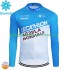 Uomo Maglia Invernale Ciclismo Decathlon Ag2R 2024