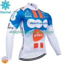 Uomo Maglia Invernale Ciclismo Dsm 2024