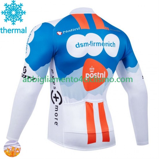Uomo Maglia Invernale Ciclismo Dsm 2024