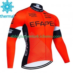 Uomo Maglia Invernale Ciclismo Efapel 2023