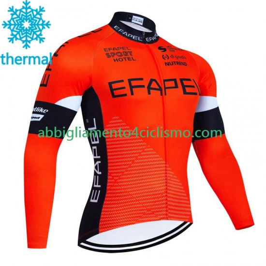 Uomo Maglia Invernale Ciclismo Efapel 2023