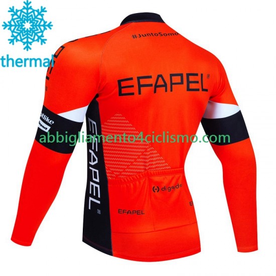Uomo Maglia Invernale Ciclismo Efapel 2023
