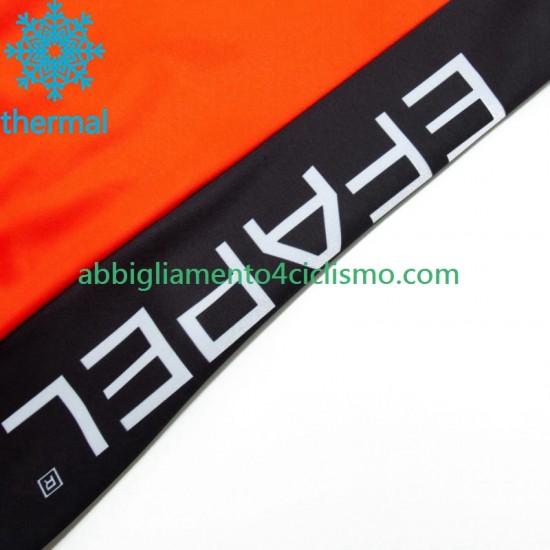 Uomo Maglia Invernale Ciclismo Efapel 2023