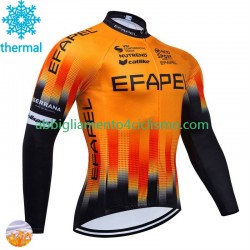 Uomo Maglia Invernale Ciclismo Efapel 2024