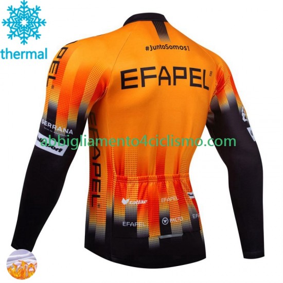 Uomo Maglia Invernale Ciclismo Efapel 2024