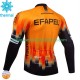 Uomo Maglia Invernale Ciclismo Efapel 2024