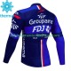 Uomo Maglia Invernale Ciclismo Fdj Groupama 2023