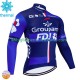 Uomo Maglia Invernale Ciclismo Fdj Groupama 2024