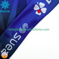 Uomo Maglia Invernale Ciclismo Fdj Suez 2024