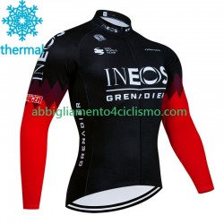 Uomo Maglia Invernale Ciclismo Ineos Grenadier 2023 N002
