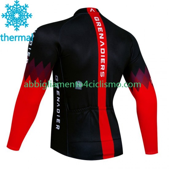 Uomo Maglia Invernale Ciclismo Ineos Grenadier 2023 N002