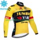 Uomo Maglia Invernale Ciclismo Jumbo Visma 2023
