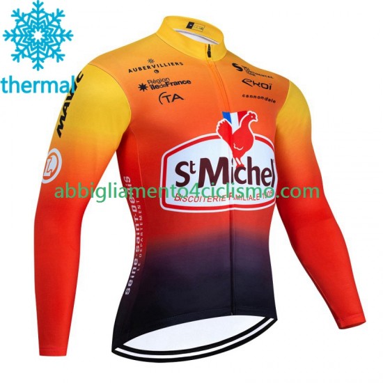 Uomo Maglia Invernale Ciclismo Saint Michel Auber 93 2023