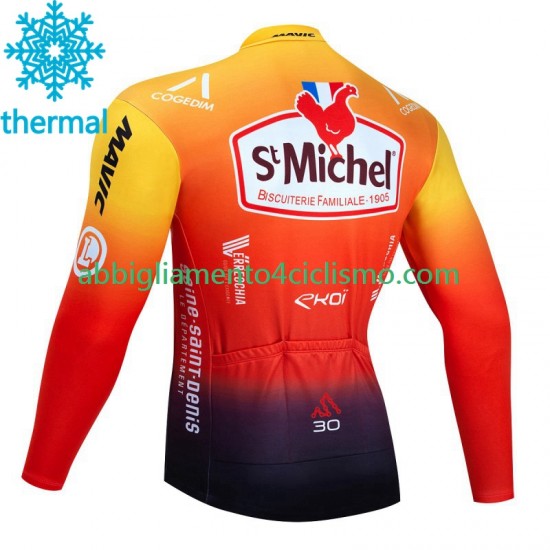 Uomo Maglia Invernale Ciclismo Saint Michel Auber 93 2023
