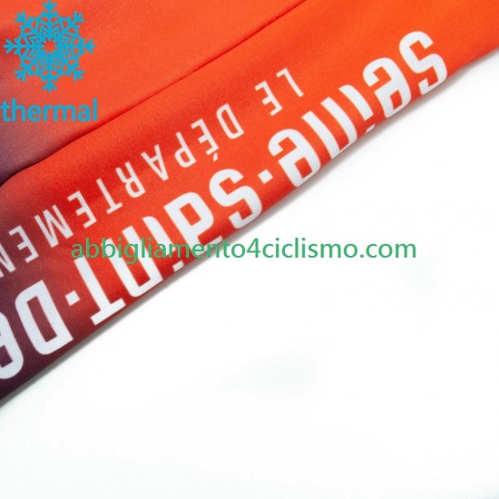 Uomo Maglia Invernale Ciclismo Saint Michel Auber 93 2023