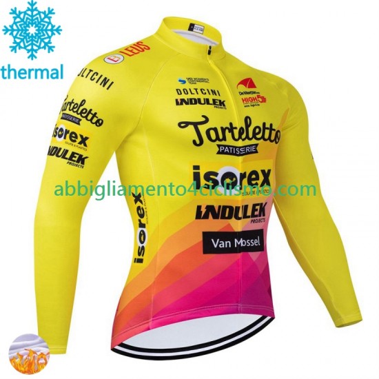 Uomo Maglia Invernale Ciclismo Tarteletto Isorex 2024
