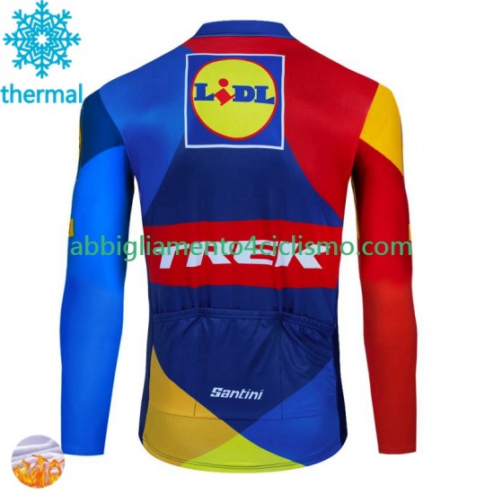 Uomo Maglia Invernale Ciclismo Trek Lidl 2024