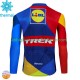 Uomo Maglia Invernale Ciclismo Trek Lidl 2024