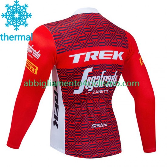Uomo Maglia Invernale Ciclismo Trek Segafredo 2023 N001