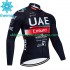 Uomo Maglia Invernale Ciclismo Uae Emirates 2023 N001