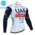 Uomo Maglia Invernale Ciclismo Uae Emirates 2023