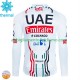 Uomo Maglia Invernale Ciclismo Uae Emirates 2024