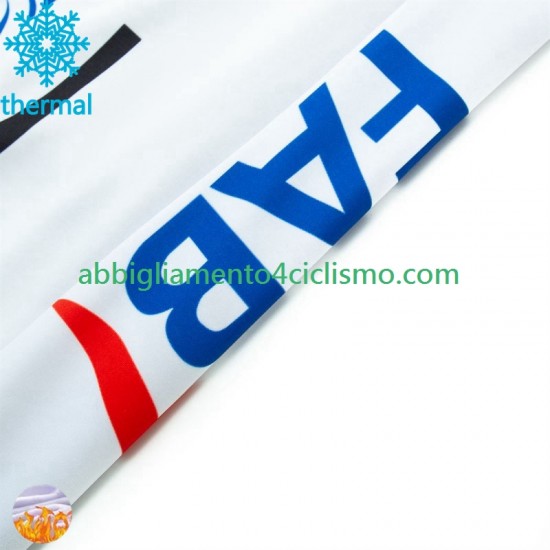 Uomo Maglia Invernale Ciclismo Uae Emirates 2024